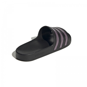 ADILETTE AQUA BLACK/MAPUM