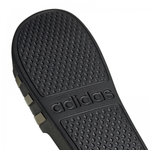ADILETTE AQUA BLACK/GOLD